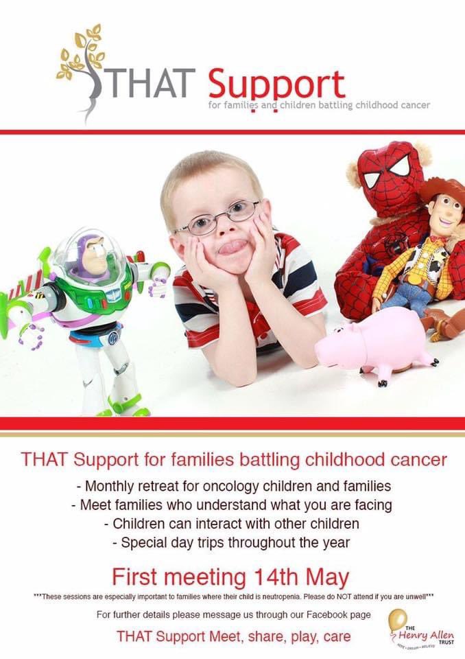 Henryallentrust's tweet photo. 🎗 THAT Support 🎗
Team Henry are thrilled and are truly celebrating 🥳 THAT Support began a whooping 6 years ago on the 16th May 2016 💙
❤️ Meet💛 Share💙 Play💚 Care
Thank you to everyone who continues to support Henry’s Legacy 🎗
#THATsupport #Monthlysuppprt https://t.co/bgpWzjz8HV
