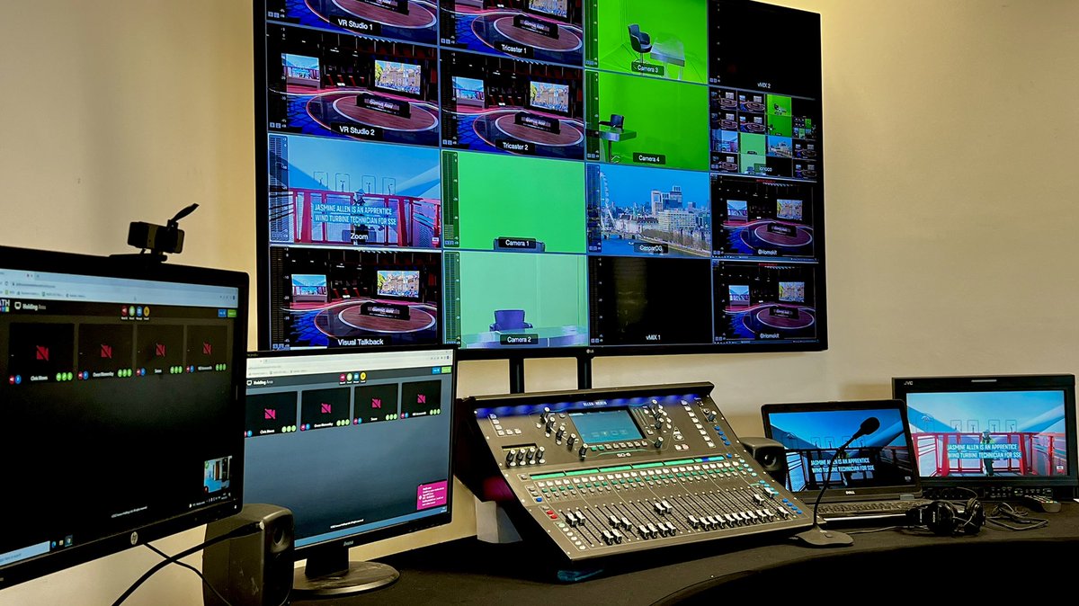 FasterComms's tweet photo. 🎥| If you'd like to visit our state-of-the-art R&amp;D Centre in Bristol to discuss your Virtual Studio or Contributor needs, drop us a message. https://t.co/lfQh8w9vGc