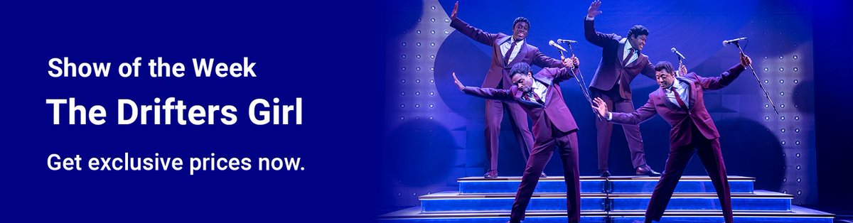 The Drifters Girl
Garrick Theatre, London
Show of the Week
tickets.londontheatre1.com/london-theatre…