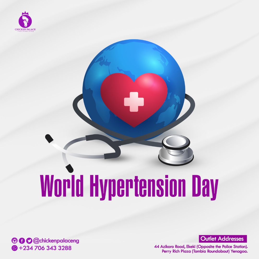 ChickenPalaceNG's tweet photo. Foods high in salt, sugar, and saturated or trans fats can increase blood pressure and damage your heart health. By limiting these foods and replacing them with healthy options, you can keep your blood pressure at a healthy level

For healthy protein https://t.co/VgLzV72Qpx https://t.co/auVGh4PTBO