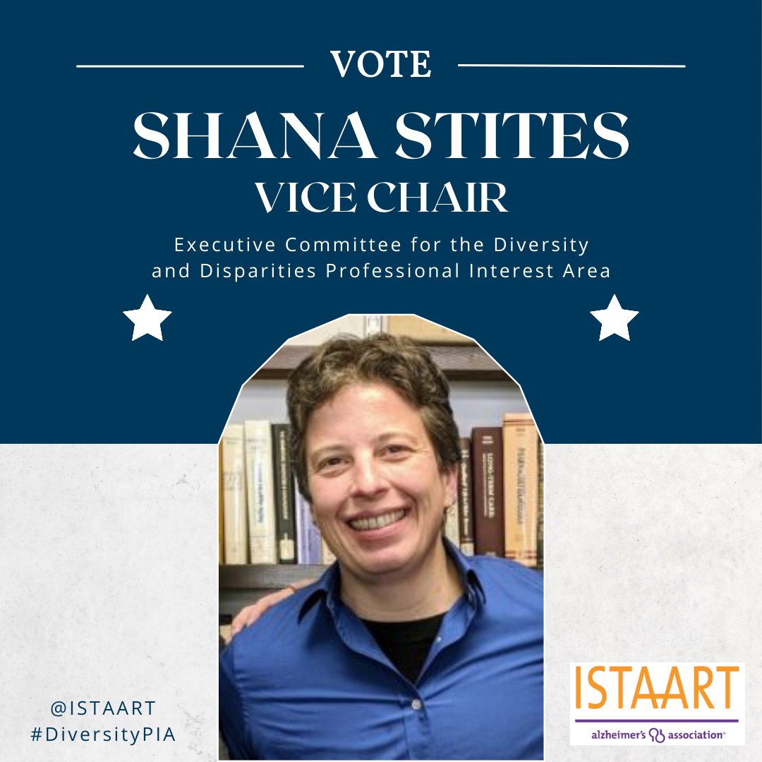 SDStites's tweet photo. 1/5 I'm running for @ISTAART #DiversityPIA Vice Chair. Please vote for me. 🗳️

@mlzuelsdorff @gmbreads @robertturnerphd @SanneFranzen @JasonDFlatt @ClaraVilaPhD @NeuropsychArce @pbaJackson @CaramelliPaulo @SilChapman https://t.co/k0IHrRJLQo