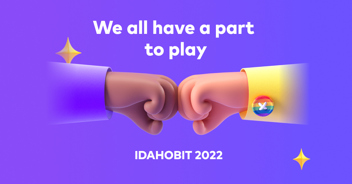 We all have a part to play to make every day #IDAHOBIT. One of them is amplifying underrepresented voices. Here are some inspiring people we continue to learn from: @AmaAfrifaTchie @itsrociosanchez @chanwanvincy @sandrabydesign @ClearingTheWay_ @xculturalbridge