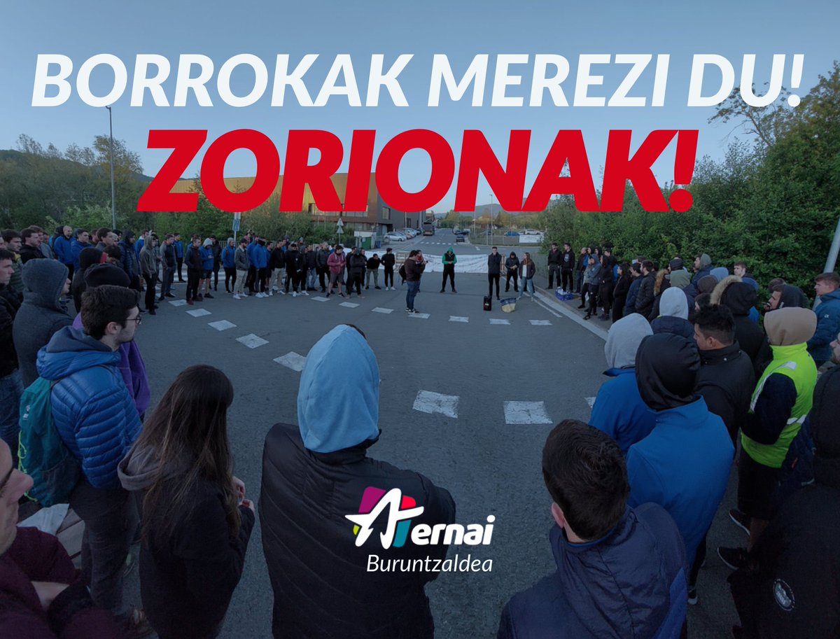 ✊ <a href="/IrizarBorrokan/">Irizar_emobility_borrokan</a> eko grebalariak akordio batera iritsi dira enpresarekin, eta baldintzak hobetuko dituen hitzarmen berri bat sinatu dute.