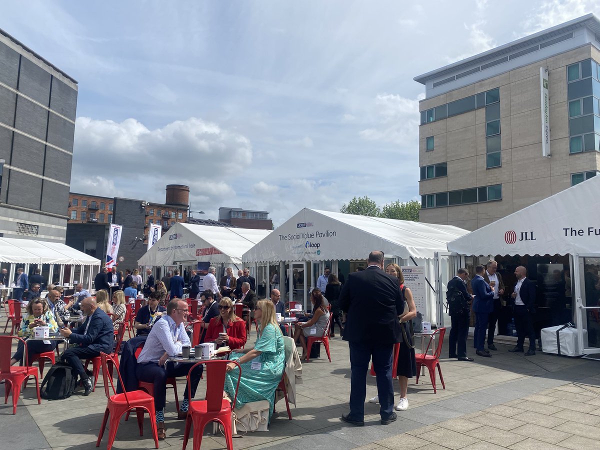 Great to be at #UKREiiF, the UK’s Real Estate Investment and Infrastructure Forum in #Leeds - lots of opportunities for investment that support the transition to a more sustainable and Net Zero mindset within the industry.