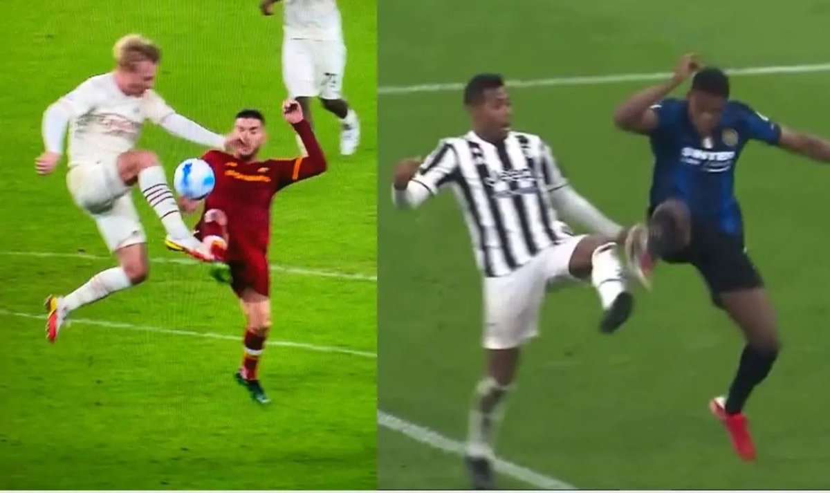 MotorsporIT's tweet photo. #Milan, sei stata la più brava, ma quanto aiuti. Inter e Roma le più penalizzate. Nerazzurri sfortunati con arbitri ed episodi, i rossoneri vincono alla lotteria. https://t.co/wXcLHDH34J https://t.co/L8a45rBEhh