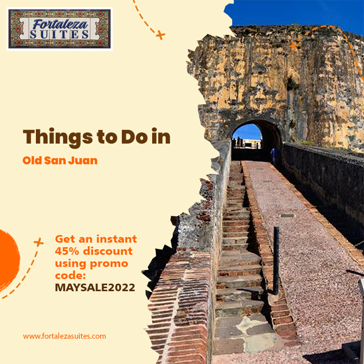 fortalezasuites's tweet image. #CastilloSanFelipe, a magnificent #historicstructure that stands as a reminder of human ingenuity awaits you in #OldSanJuan. When here, book your stay with an instant 45% discount using promo code: MAYSALE-2022
Call (787) 307-3795 for reservations- bit.ly/35C0GXR