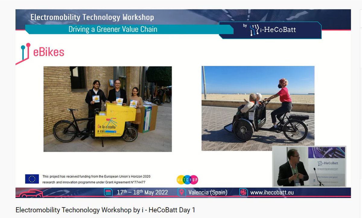 vlcilab's tweet photo. PROJECTE Ara #matchupEU participa amb @efaubel al esdeveniment de mobilitat elèctrica del projecte @ihecobatt 
Destaquen les accions #MajorsSobreRodes, #DeLaCistellaACasa o els fanals intel·ligents
👉Pots conèixer més a https://t.co/hgljk6NmfC 
#elmaritiminnova #MissionsValència https://t.co/xFGeVu0zGI