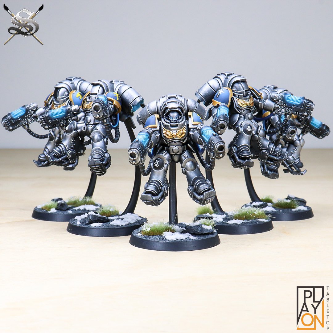 SiegeStudios's tweet photo. “IMMOLATE THE XENOS WITH CLEANSING PLASMA BROTHERS!” Some of the Astral Claw Inceptors from the Space Marine Steves army at @playontabletop
Get a quote:
https://t.co/jwbtgJUCD5
#primaris #primarismarines #astartes #spacemarines #spacemarine #astralclaws #badabwar https://t.co/CFMSdTlxwK