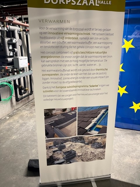 KampC_be's tweet photo. 👷♂️Er werd een nieuwe dorpszaal gebouwd in #Zoersel! Je kon de zaal bezoeken tijdens Open Wervendag afgelopen zondag. @Interreg2Seas #solarise https://t.co/TLd55PRXF0