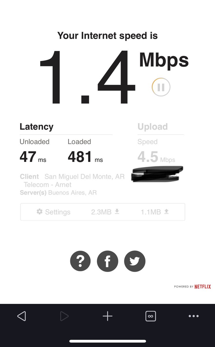 romgrod's tweet photo. Cuando pagas por 100 y te dan 1.4 en ⁦@PersonalFlow_At⁩ https://t.co/aNMHDWvQOA