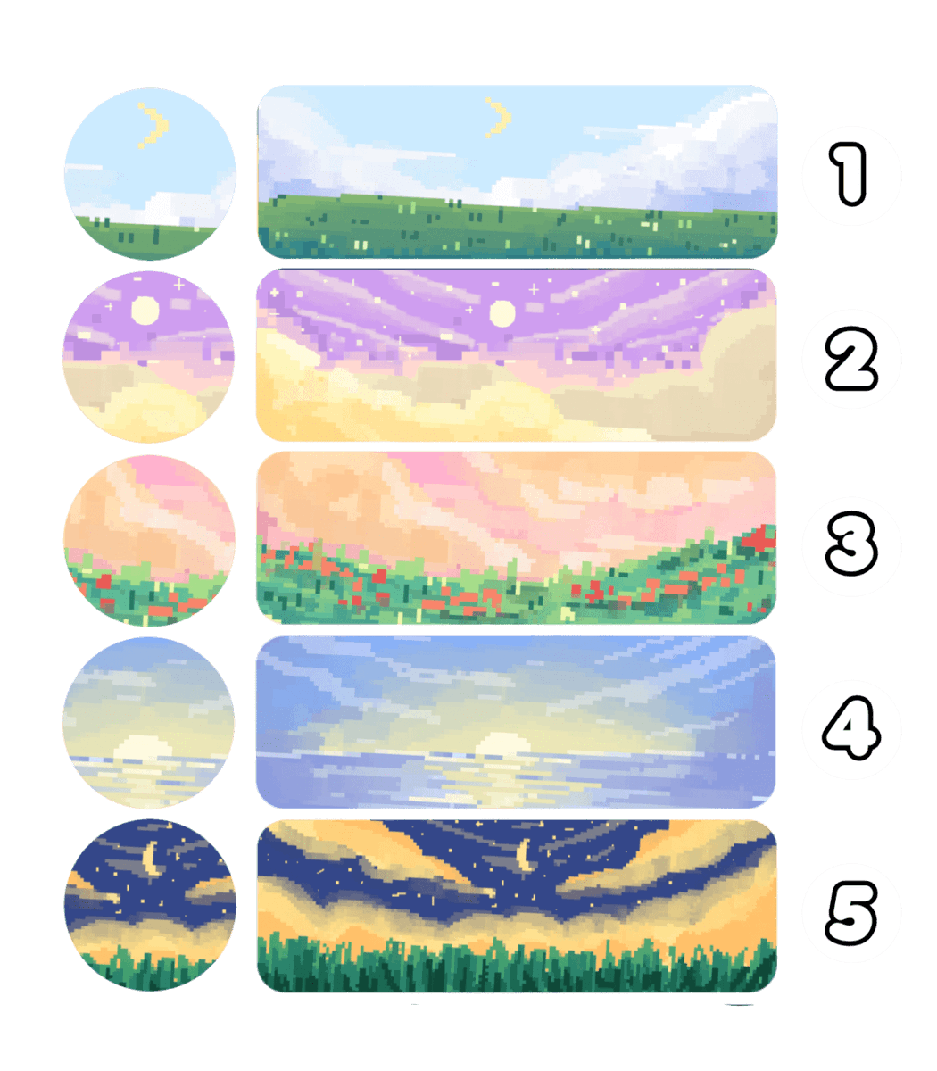 chaerieri's tweet photo. help rt? thanks!

haloo, chae balik bawa layout handrawn — pixel art edition!! 10k/each udah dapet ava png + jpg ya! (p.s, belum open req hehe 💟) bisa dm aku nomor leotnya jam 20.00 WIB, max 2 leot/orang! 
avail all e-wallet &amp; qris (+rate) 🌟 met jajan 🛒

#zonauang #zonaba https://t.co/NZsYdgQmUi