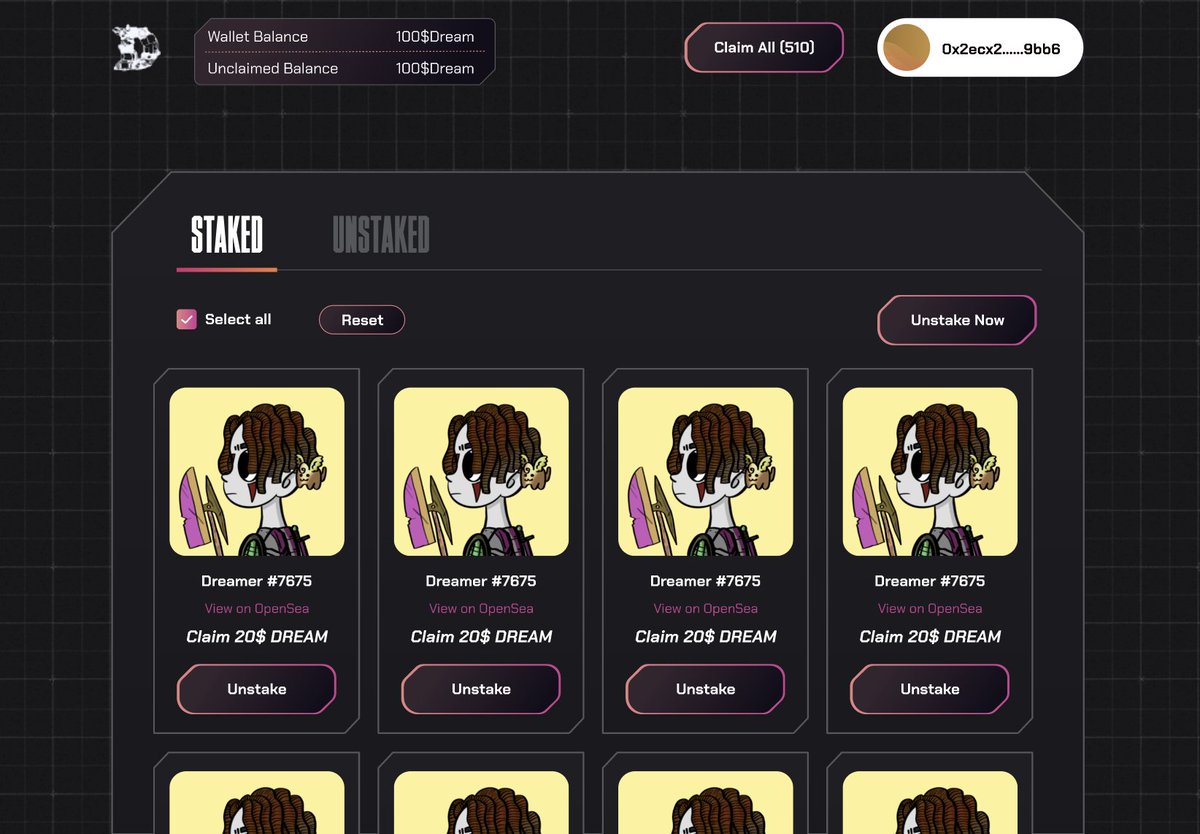 DREAMLAND GENESIS tweet media