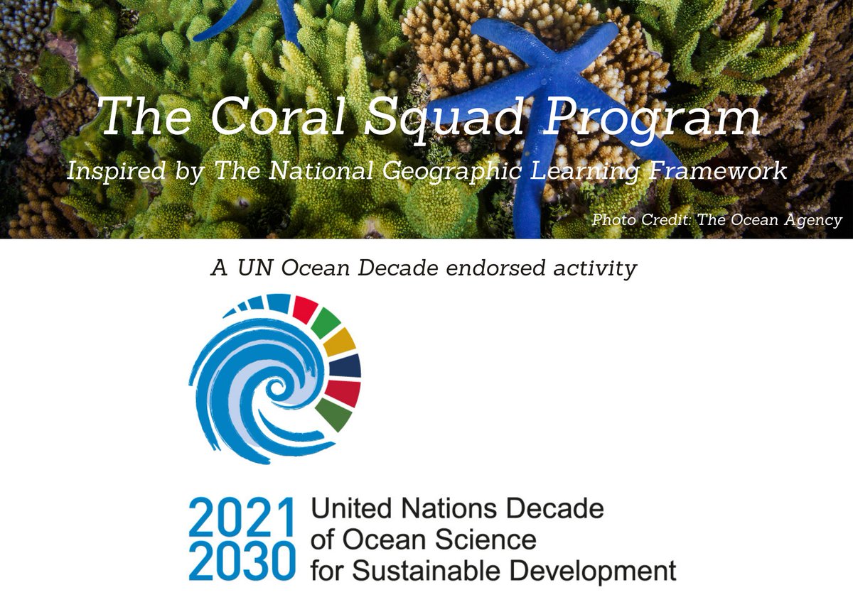 LSKlearning's tweet image. Why not engage your #StudentExplorers in this immersive, interactive &amp;amp; fun #CoralLiteracy Program for #WorldOceanDay?
The #CoralSquad Program - inspired by @NatGeoEducation &amp;amp; a @UNOceanDecade endorsed activity!
#ExplorerMindset #SDG14 #OceanDecade
