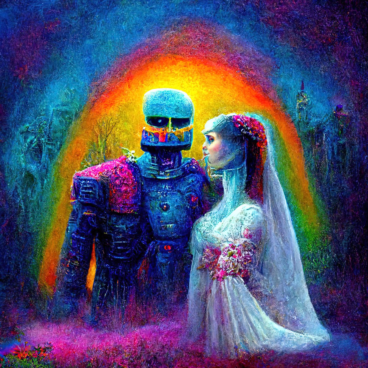 So I Married a Robot
Single edition- 9 xtz
#cryptoart #CleanNFT 

🤖 objkt.com/asset/hicetnun…