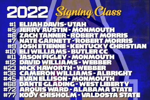 Bloodhounds_AHS's tweet photo. This Wednesday we will have 8 more of our senior Signing Commitments to Colleges and Universities at 3pm everyone is welcome to Join us‼️putting this signing class up to 14 overall. @RollScotsFB @WebberFB @KentuckyChristi @Albright_FBall 
Location: AHS GYM https://t.co/BkLqOjU5wA