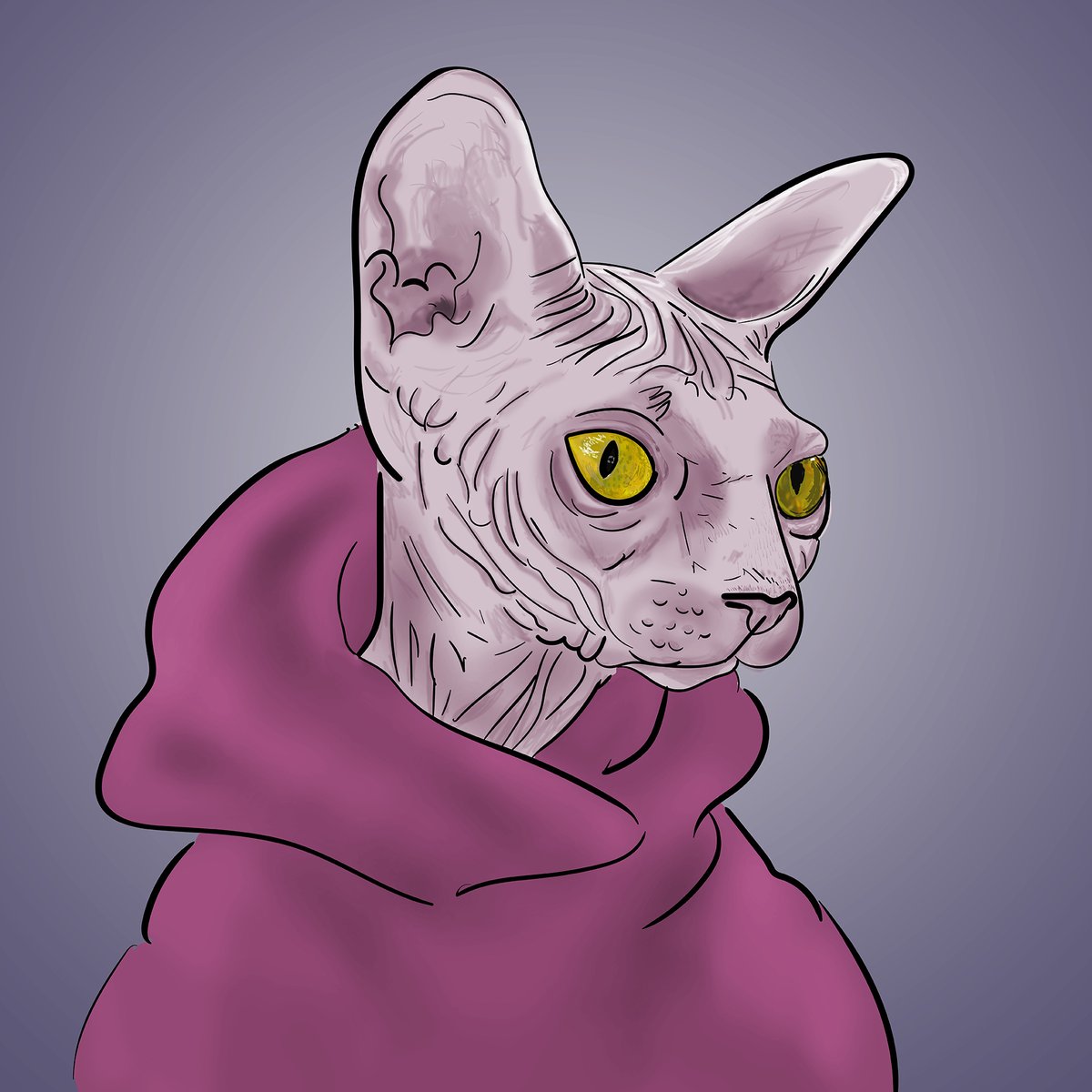 SolMakersNFT's tweet photo. #Giveaway of #81 of 111 CatSphynxSolMakers💥

     🍒 Follow our Twitter
      🍦 Like &amp; retweet 1 post
     👽 Join our Discord and Click the🎉in our 
         #🎁Giveaway channel 
https://t.co/dcJMQbnLvC
#NFTGiveaway #SolanaGiveaways #NFTCommunity #nftart #SOL #art #NFTProject https://t.co/5vgHcPVg4R