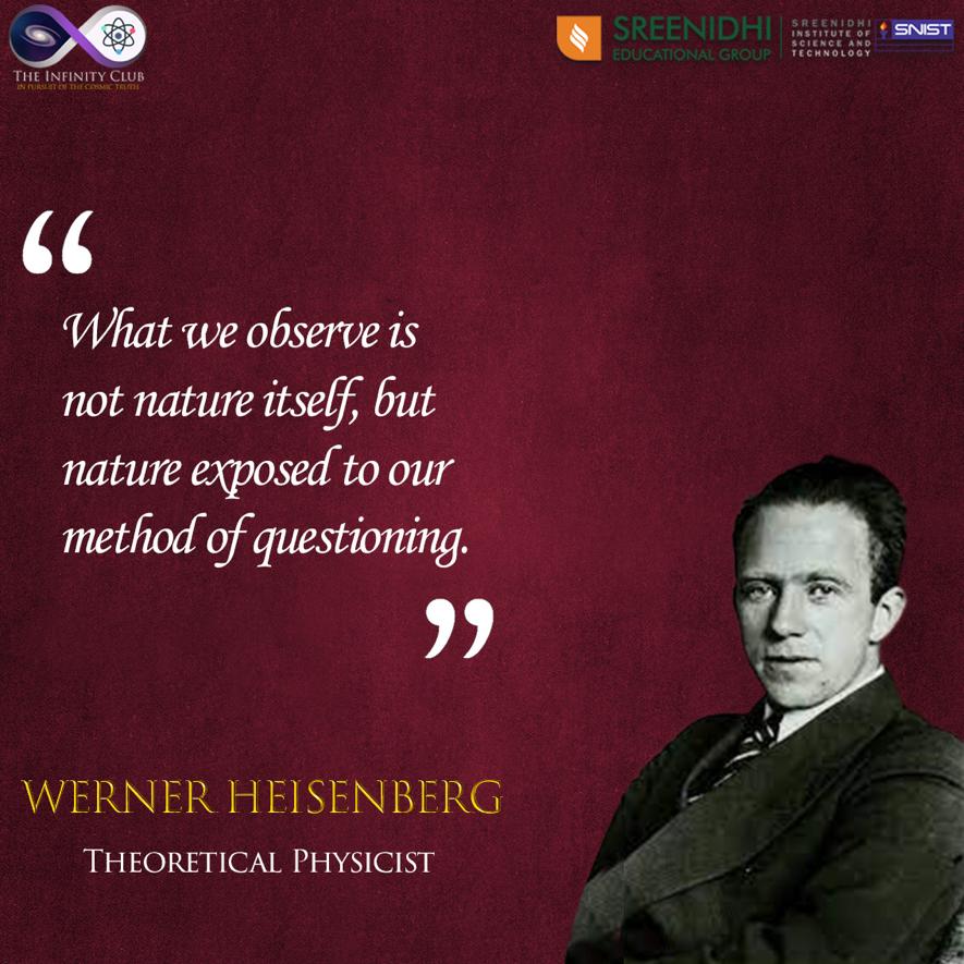 TIC_Snist's tweet photo. Follow @TIC_Snist for more!

#nature #perception #reality #stringtheory #bigbang #invention #observation #knowledge #theinfinityclubsnist #snist #hyderabad #education #research #quotes #science #scientist #physics https://t.co/jWcEXtKEbW