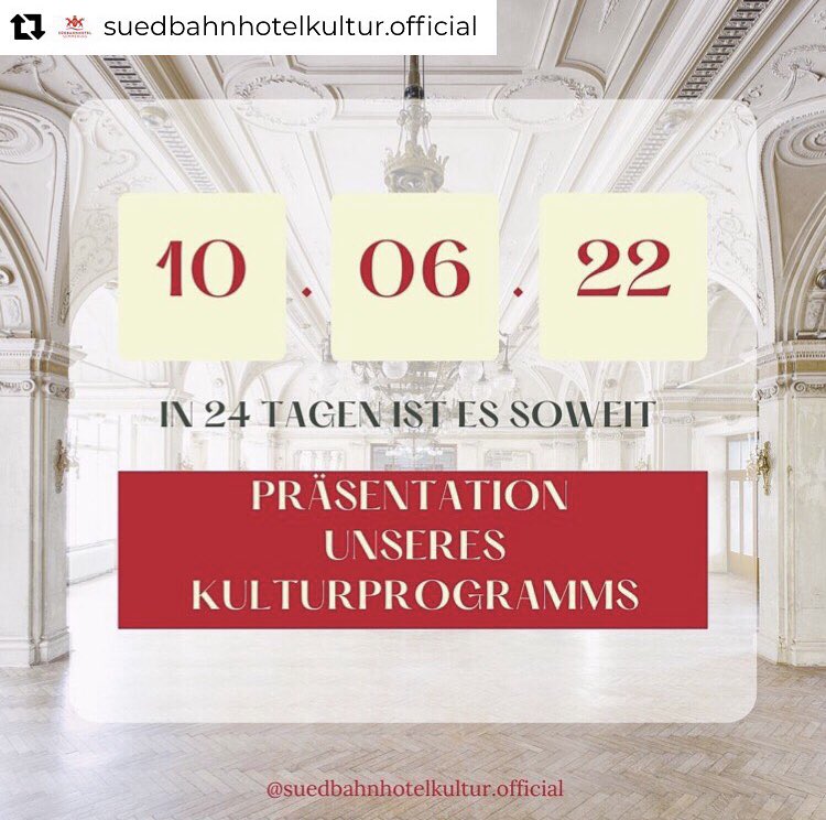 Südbahnhotel tweet media