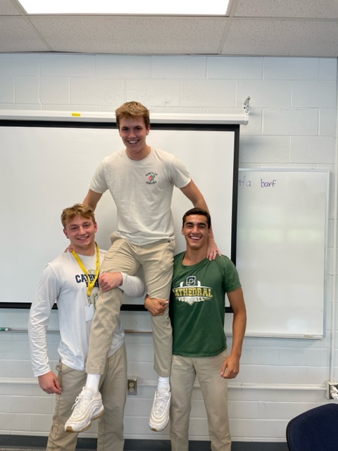 Congratulations <a href="/GoCathedral/">Cathedral HS</a> Senior Steven Schnur <a href="/stevenschnur52/">Steve Schnur</a> on being awarded the Sports, Exercise, and Health Science Student of the Year! ☘️