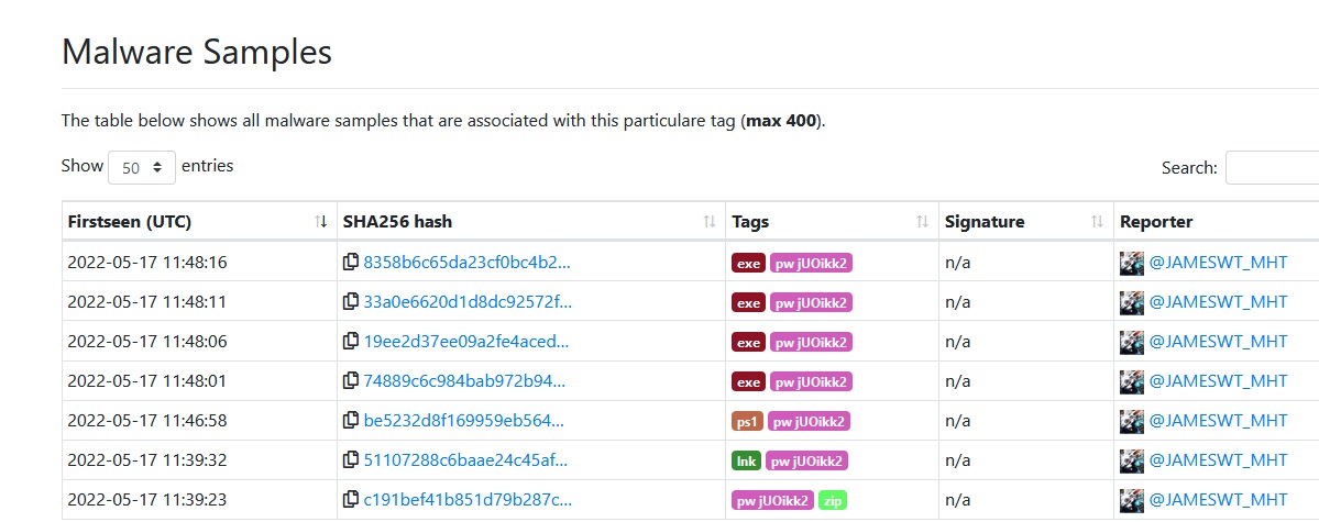 JAMESWT_WT's tweet photo. "Fattura numero 75325 del 17. 05. 2022 .zip"
spread #emotet #heodo #epoch4
Zip > Link > Ps1 > Dll
๐๐๐
https://t.co/qGWea5KtZJ
Urls
https://t.co/uydJk8gvhe https://t.co/iZ5F5N2RS7
