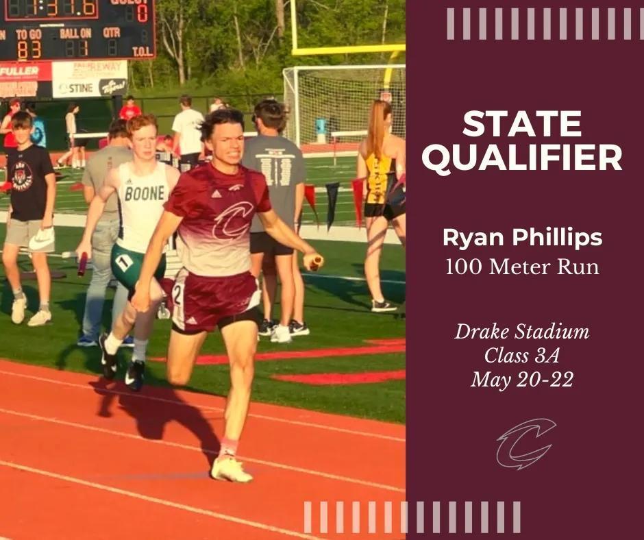 Clarke CSD (@clarkecsd) on Twitter photo Congratulations Ryan Phillips on making it to State Track! Good luck this week! Congratulations Ryan Phillips on making it to State Track! Good luck this week!
