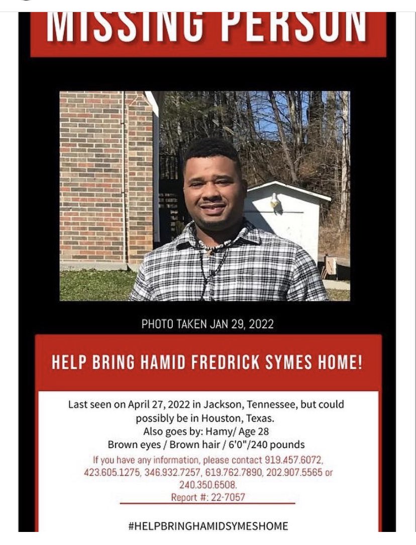 AnnaBRI08's tweet photo. #MissingPersonHelpBringHamidSymesHome https://t.co/Bjg8lKaF7S