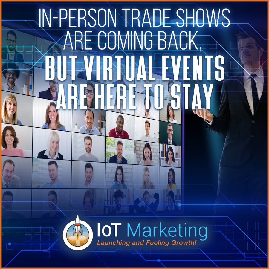 iot_marketing's tweet photo. If you are planning an event for 2022, you will likely be faced with whether to hold it online or in person. Read our blog so you can decide what's the best option for you or your business https://t.co/rltiMQ6t5s
#HybridEevents #TradeShows #VirtualEvents #IoTMarketingLLC https://t.co/TItfnE448E