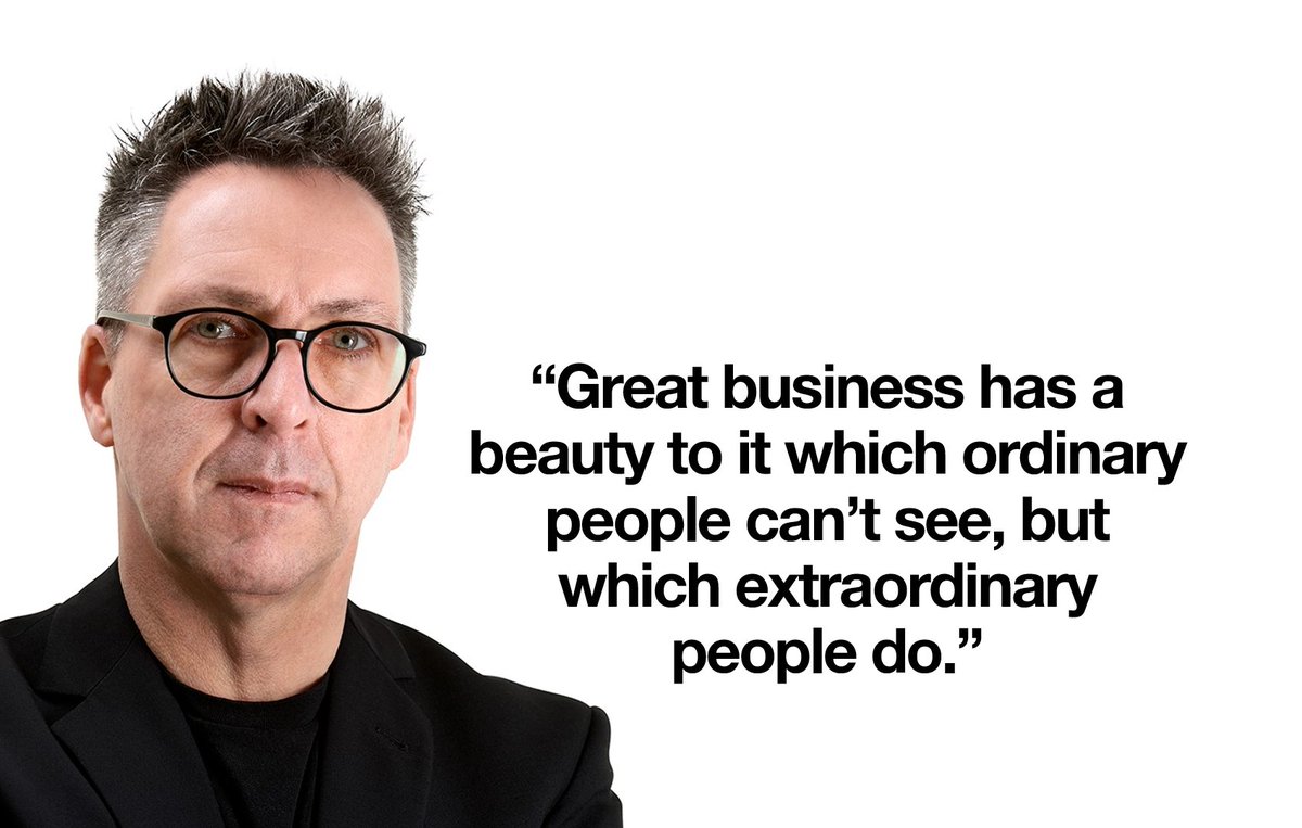 Great business has a beauty to it which ordinary people can’t see, but which extraordinary people do.

#thinkbetter #thinkbigger #thinkstronger
#business #people #beauty