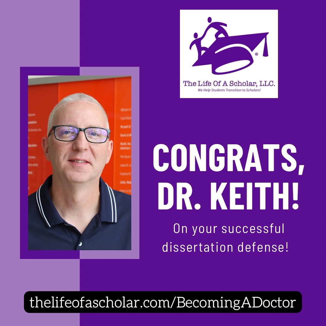 The_ScholarLife's tweet photo. Please join us in wishing Dr. Keith a huge 💫congratulations💫 on his successful dissertation defense! On May 2, 2022 Dr. Keith successfully earned his Ph.D.🎉🎓
#thelifeofascholar #dissertationcoaching #dissertationcoach #dissertationproposal #dissertationdefense #dissertation https://t.co/9TxiRumk7D