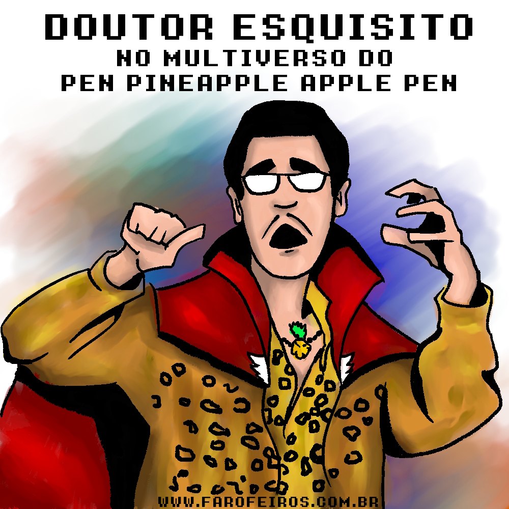 blogFAROFEIROS's tweet photo. E o Doutor Esquisito no Multiverso do Pen Pineapple Apple Pen, quem viu? ๐
#DoutorEstranho #ApplePen #PineapplePen #PenPineappleApplePen
#hq #quadrinhos #cartum #humor #tirinhas https://t.co/3zWV2dNX49