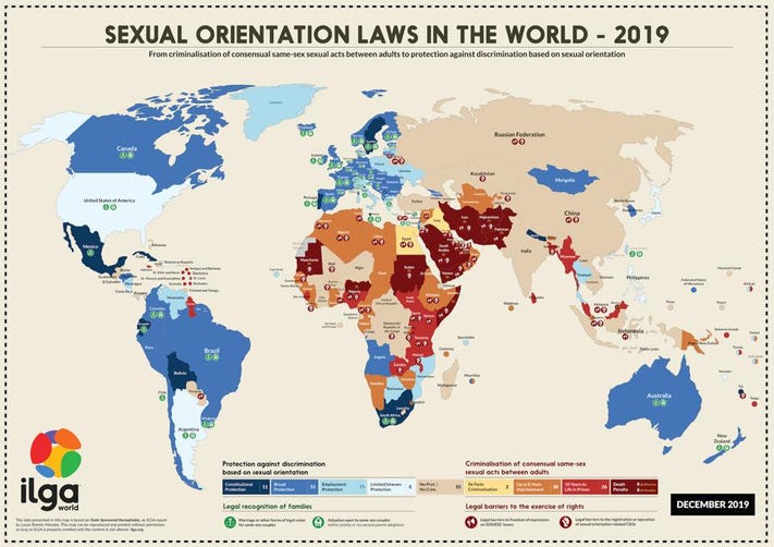 paoloroseano's tweet photo. May 17th is the international day against homophobia, biphobia and transfobia. It's still illegal to be LGBT+ in 70 countries, and you could be given the death penalty in 12. https://t.co/UZEIPzBXxS