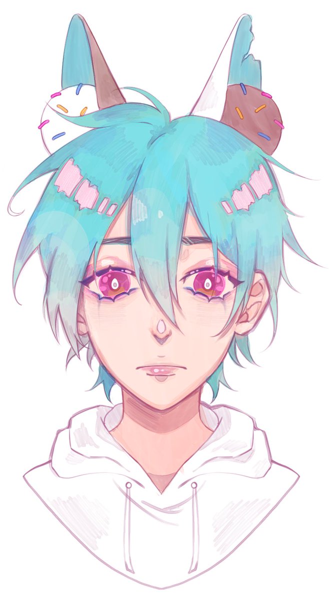 Maemitan's tweet photo. Some weird messy doodles
School has me forgetting how to draw https://t.co/JBvBVN5LyW