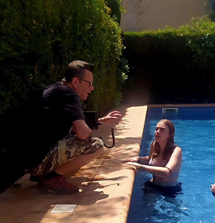 Domingo rodando!! a tope!! "GRANDPA" un corto de Sandra Casas  con un equipazo🔝
#rodaje🎬 #rodajedecine #rodaje 🎬🎥🖤🤘🏼