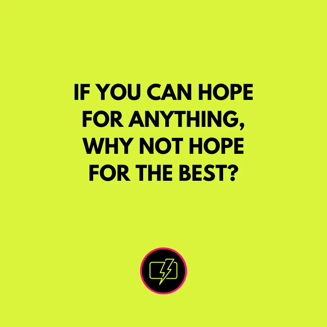 When I bought my home in December of 2021 I was shocked at the number of things I had to buy. These regular deliveries caused me to expect something daily. 

What if we looked forward to what each day could bring? If you can hope for anything, why not hope for the best? 🤘🏼⚡🖤