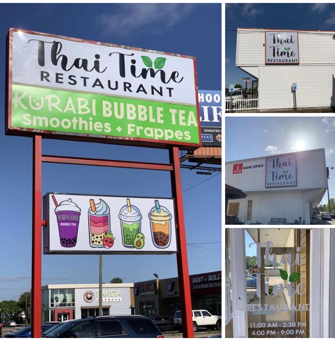 explosivesigns's tweet photo. Thai Time Restaurant is looking 👀  GOOD with their NEW SIGNAGE 🤩
Check them out‼️ 

#sign #signmaking #signage #print #printer #mobilealabama #signshop #signs #alabama #explosivesigns #lightedsigns #wideformat #food #signshop #decals #thai #graphics #graphicdesign #restaurant https://t.co/d8tZRLH2b1