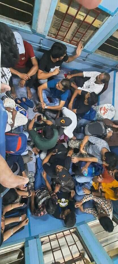 SUBHANKAR_68's tweet photo. #ChangeNtpcExamCity #RRB_STOP_HARRASSING_US
we've travelled like cattles overnight to appear for exam. people like lodge&amp; restaurant owners took advantage of our situation. we want exam centre for level 5,3,2 in our home states. https://t.co/ZDVgqKAtnV