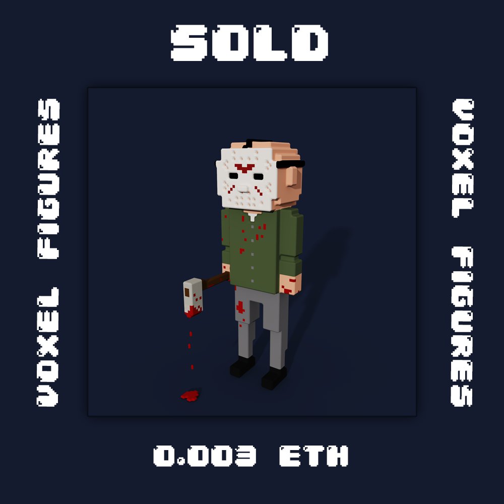 Voxel Figures #25 Sold 

Congrats To New Owner <a href="/iCryptologist/">iCryptologist.eth 𝕏</a>

Listed on the <a href="/opensea/">OpenSea</a> gas fee free

#nft #opensea #nftcollector #nftcollection #nftshill #nftdrop #metaverse #teddybear #voxel #nftgallery #nftmagazine #voxel #voxelart #nftart #3dart #opensea #nftsale