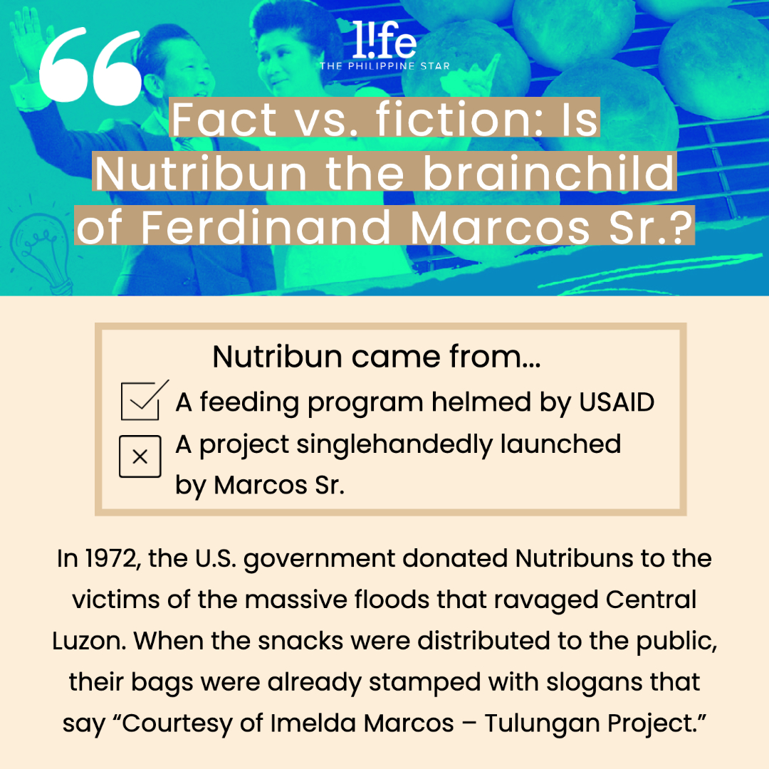 philstarlife's tweet photo. Filipinos who grew up in the ‘70s would look back on Nutribun as one of the accomplishments of the late dictator, Ferdinand Marcos Sr, but its history is a lot more complex than that. 

Read all about the Nutrbiun at https://t.co/xh9PD79ehE.

#Nutribun https://t.co/jGfCSyGppT