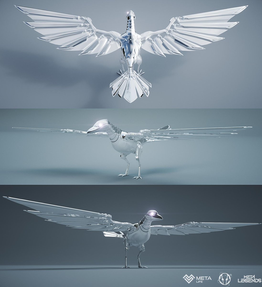 Do you see this Cyber Pet ... 😯

From concept art to the first 3D Models Teasers! ✨ #MetaLegends are making moves! 🕹

But on another note ... what would you name this pet? 😏

LFG! 🚀 

#GoLegends
#CyberPet
#MetaLife