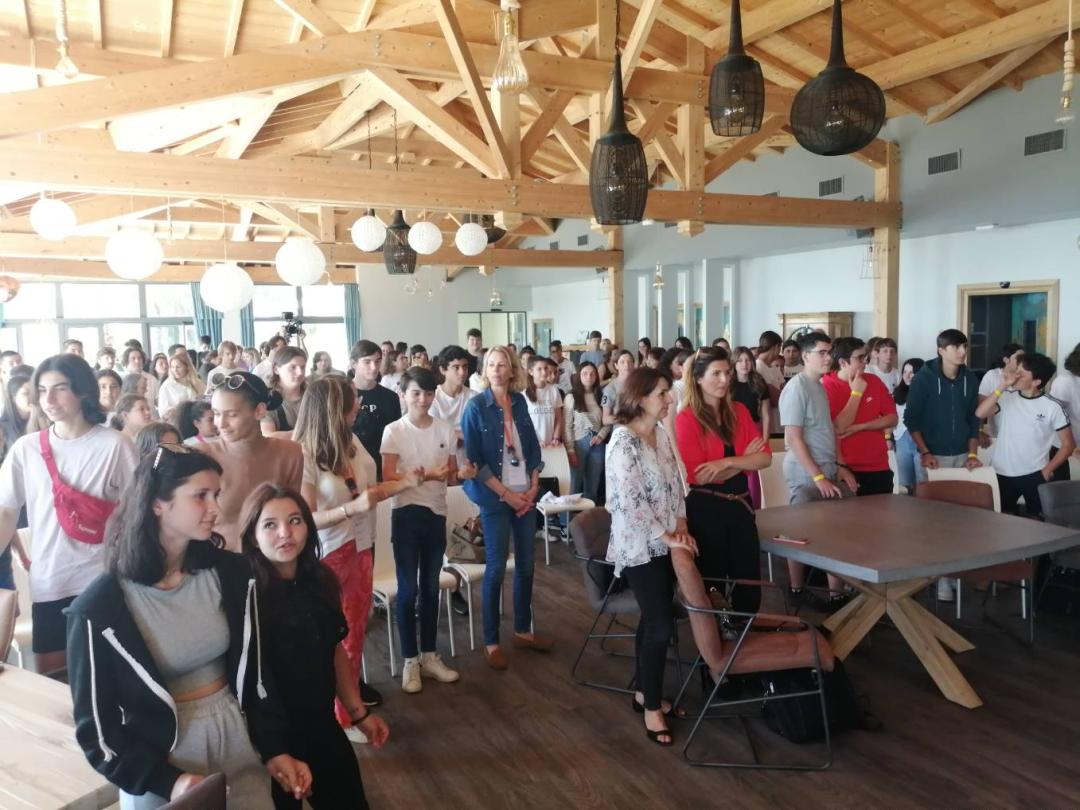 accorse's tweet photo. En avril dernier, 90 élèves de l'@accorse ont présenté leurs projets de Mini-Entreprises® devant un jury. Ils sont récompensés ce jour au Festival des Mini-Entreprises® qui a lieu à Folelli. Le Rectorat &amp; @CorsicaEpa (EPA) ont signé à cette occasion une convention de partenariat. https://t.co/0eiQriFtRw