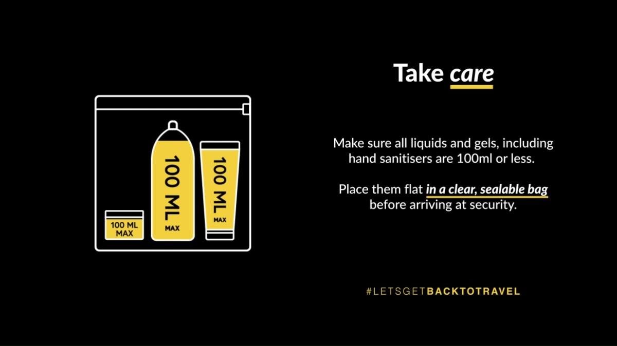 Manchester Airport on Twitter "Take 𝙘𝙖𝙧𝙚 💦 Prepare your hand luggage for security screening