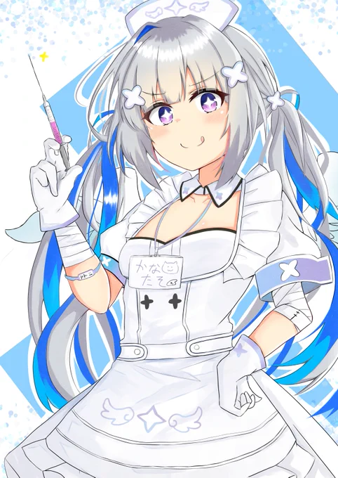 ナースたそ好きすぎる問題🥰
#かなたーと 