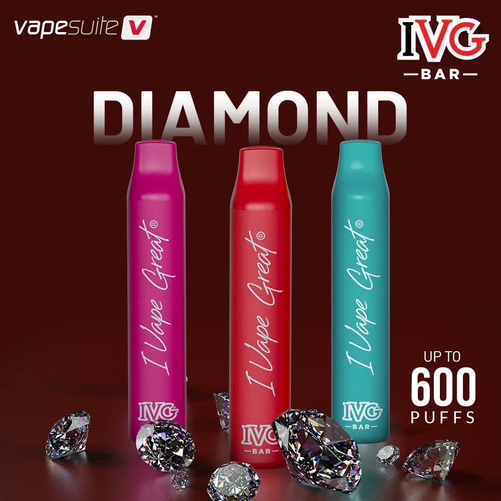 vapesuiteuk's tweet photo. Flat 10% off on Diamond Bar Disposable Pod By IVG, so hurry up and fill your carts 🥳🤗

https://t.co/95hxEDbHpt ⠀
⠀
#vapelife #vapesuite #ivg https://t.co/j5BbLLLpcy