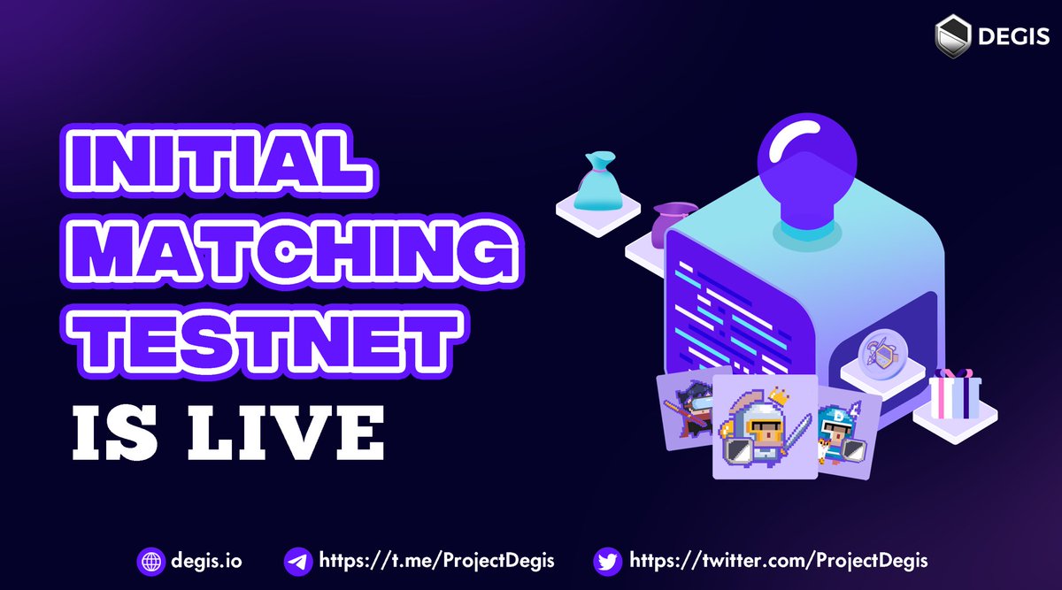 ProjectDegis's tweet photo. 💥Degis Initial Matching Public Testnet is now live on Avalanche Fuji Testnet!
Join the Testnet 👉🏻 https://t.co/QEbkefW6Xg
For tasks and rewards information >> https://t.co/yG19biLYR9
Finish all tasks to join the Degis NFT lucky draw 🤩🤩🤩 https://t.co/qBqvGbB8n7