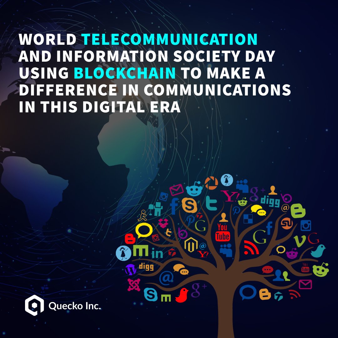 QueckoI's tweet photo. 🌐Let's use the internet to bridge the gap in society and economies which can further be enhanced by the Blockchain🔗 technology and its decentralised version of the internet.

#telecommunicationday #Blockchain https://t.co/SvNmtfctF0