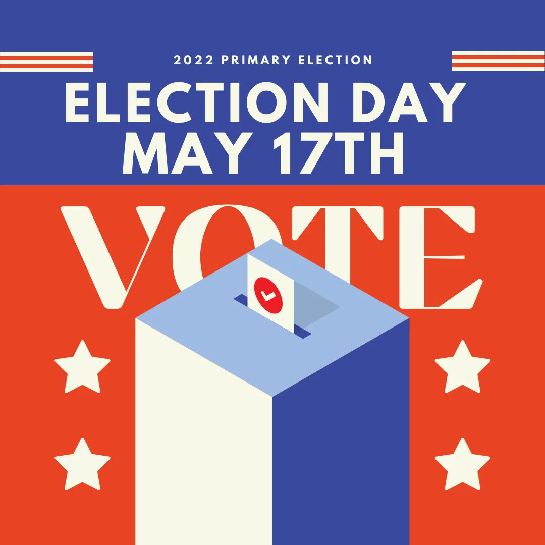 CLTLegAdvocacy's tweet photo. Today (May 17th) is Primary Election Day!  Be sure your voice is heard!  
Search for your voter details, polling place, sample ballots, &amp; confirm your registration: https://t.co/8knnHeBxEk
Meck Cty Election info: https://t.co/wDJfK5YjoO https://t.co/rTs7MbcOGC