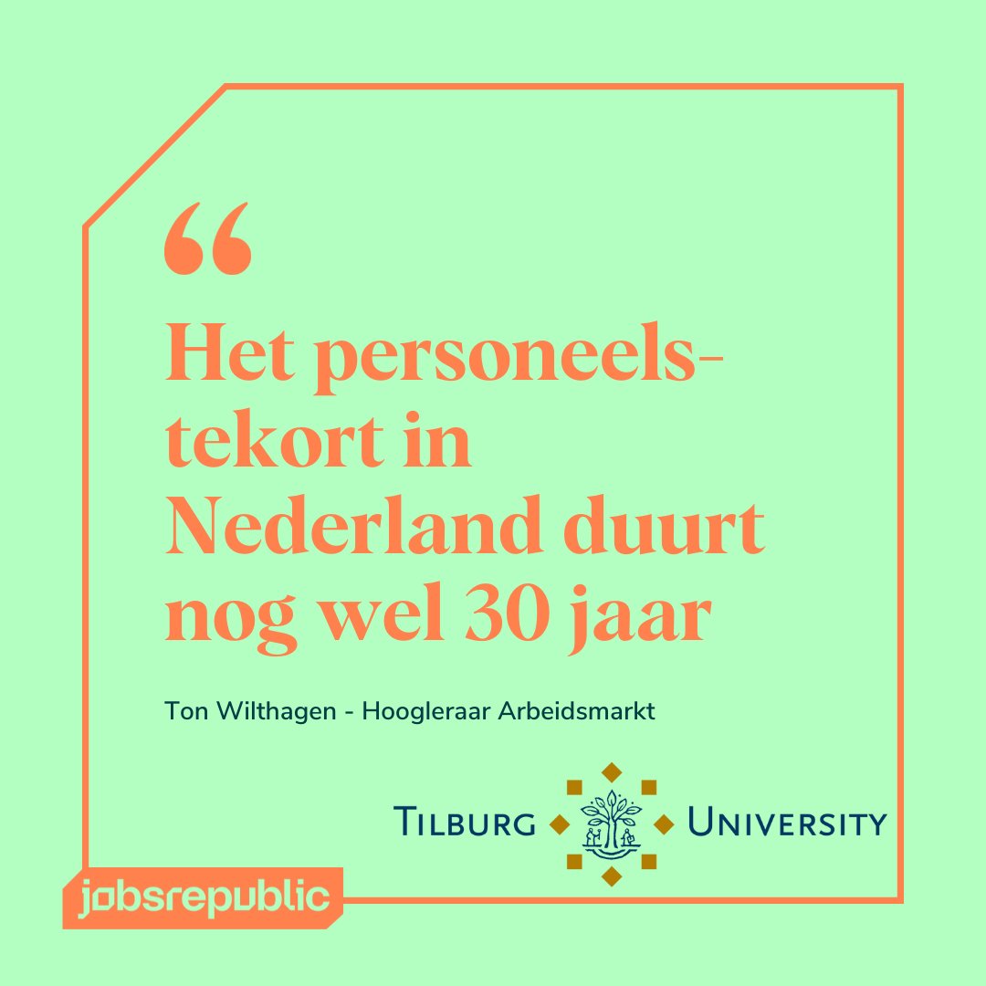 Jobsrepublic's tweet photo. De recordkrapte op de arbeidsmarkt is hier om te blijven.

De beste remedie is een passende strategie. Wij hebben een pagina met handvatten die je helpen klaar te zijn voor de toekomst. Wil jij je strategie verbeteren? Volg de link! https://t.co/WVNgItqvKX https://t.co/Jn9Kr8bcU8