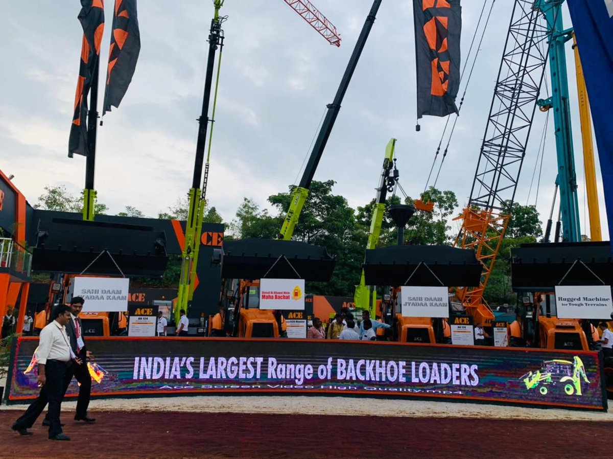 AceCranesIndia's tweet photo. A glimpse of the day at #EXCON!
#AceAtExcon #ACE #AceCranesIndia #EXCON #excon2022 #CranesIndia #Cranes https://t.co/ULloSoUYEN
