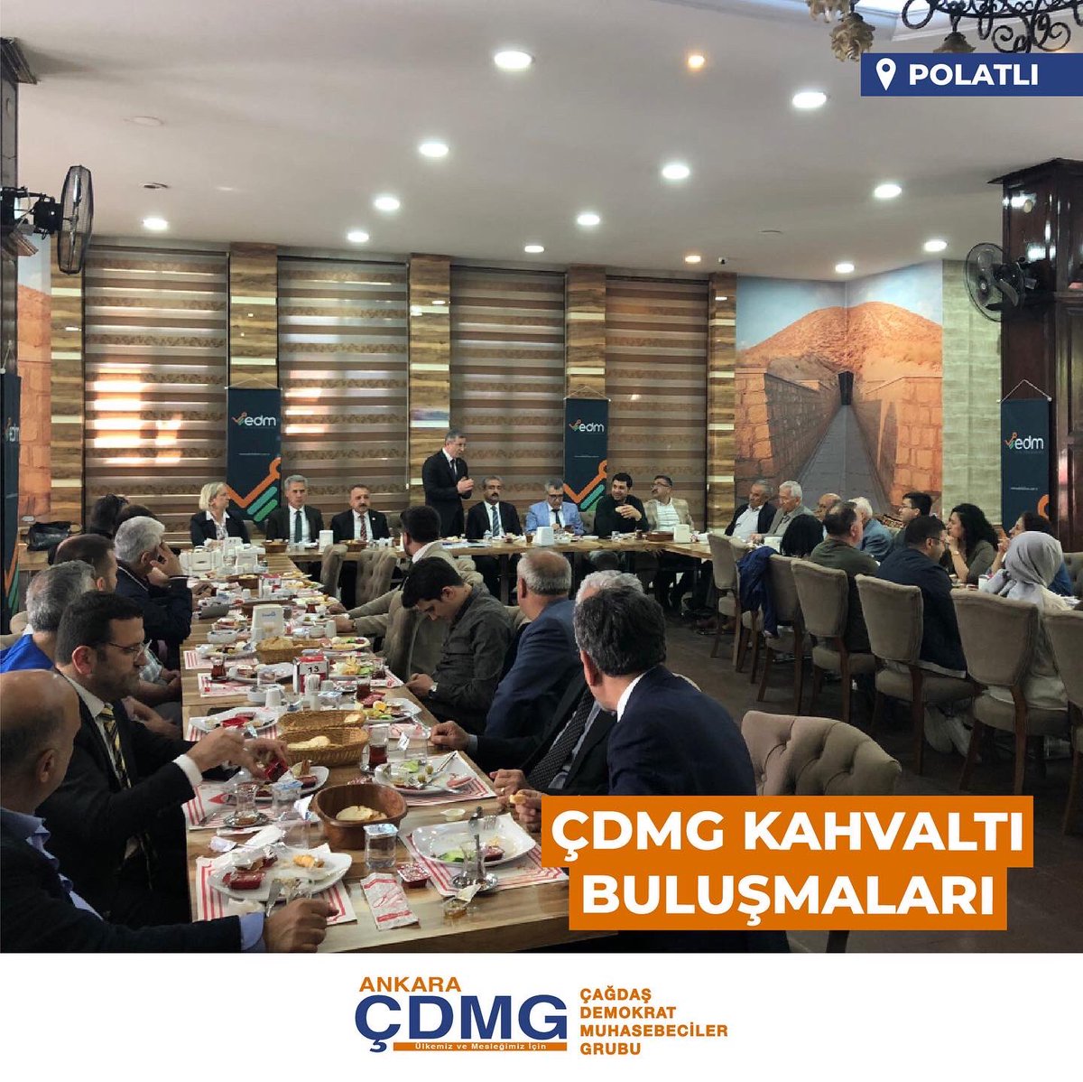 Kahvaltı Buluşmaları kapsamında Mamak, Gölbaşı ve Polatlı’da gerçekleştirdiğimiz etkinliğimizde meslektaşlarımızla hedef ve projelerimizi paylaştık, görüş ve önerileri değerlendirdik.

#ÇDMG #AÇDMG #ASMMMO #KahvaltıBuluşmaları #BirlikteÜreteceğiz #BirlikteYöneteceğiz #ankara
