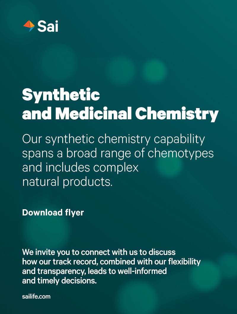 SaiLifeSciences's tweet photo. Our team has consistently delivered high-quality and value-added #chemistryservices to support the diverse #synthetic and #drugdiscovery needs of innovator #biotechs and #largepharma companies around the world. Learn more: https://t.co/9e5aiDB4ll https://t.co/Ng3MqL5GSQ